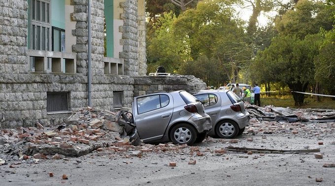 Albania vive terremoto más intenso en 30 años