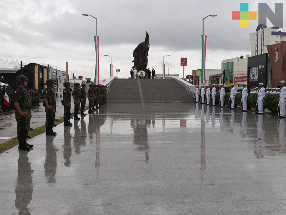 En Boca del Río, Sedena conmemora aniversario de la Gesta Heroica de los Niños Héroes de Chapultepec