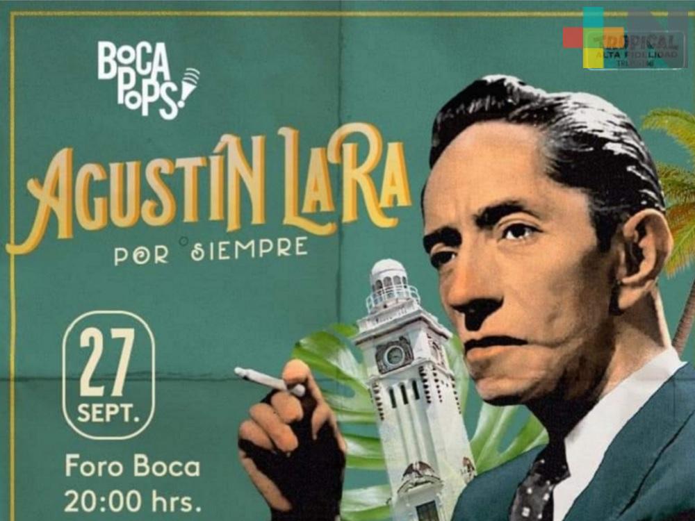 Filarmónica de Boca del Río realizará concierto «Agustín Lara por siempre»