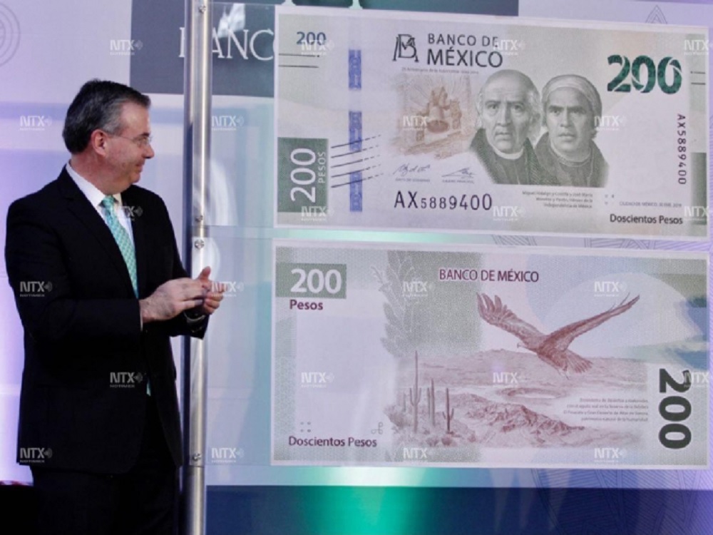 Hoy entra en circulación nuevo billete de 200 pesos