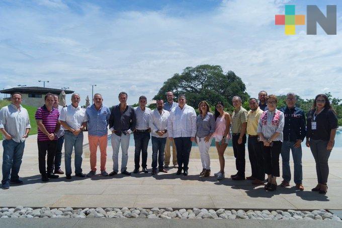 Se reúne el secretario de Seguridad Pública con Federación de Colonos de la Riviera Veracruzana