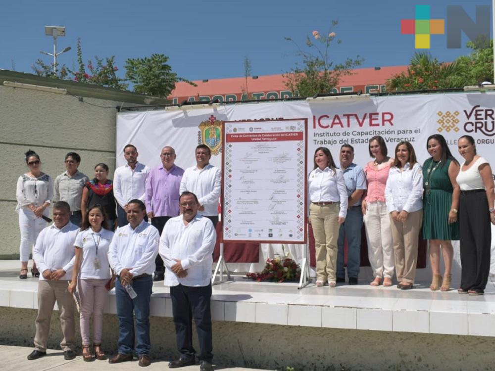 Icatver celebra convenio de trabajo con ayuntamientos del norte Veracruz