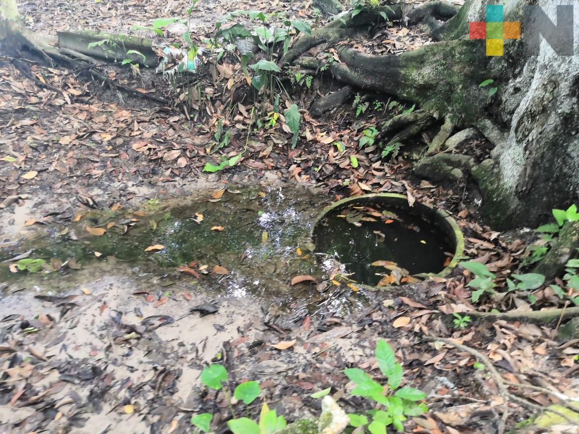 El agua de  “Los siete pozos”, ícono de Jáltipan