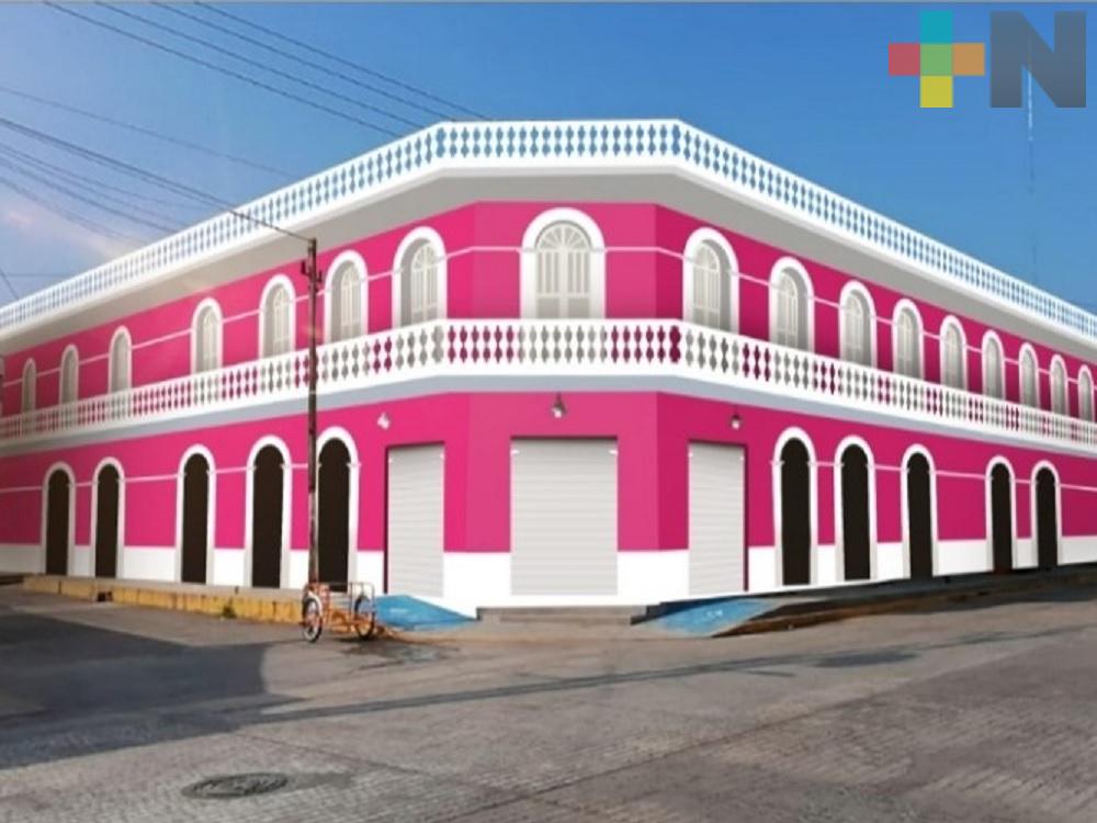 Mejoran imagen urbana del Centro Histórico de Misantla