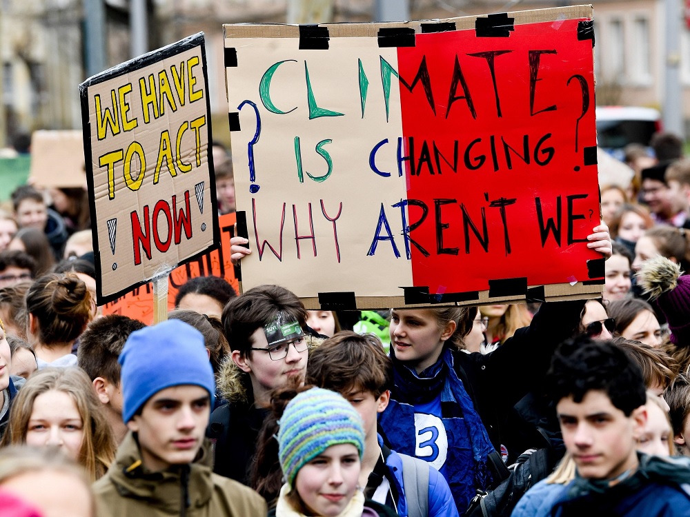 Millones de jóvenes en huelga por el clima alrededor del mundo