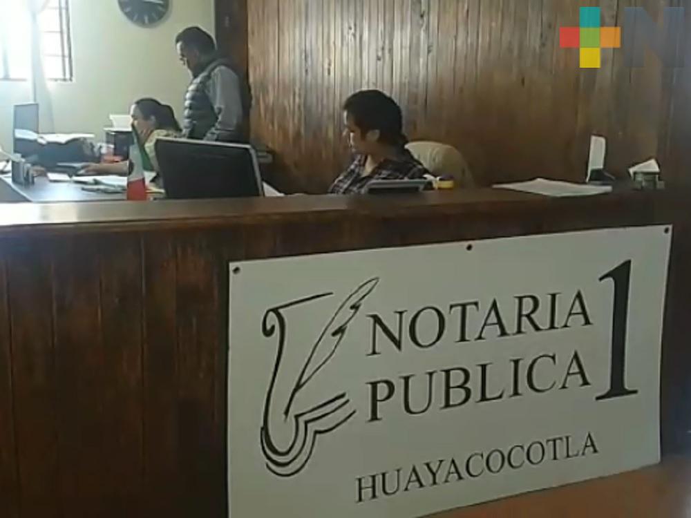 Notarios intensifican campaña “Septiembre Mes del Testamento” en sierra de Huayacocotla