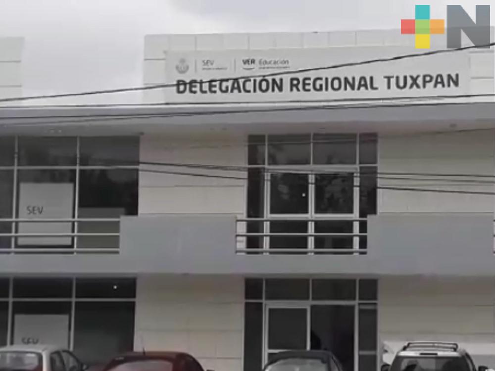 Oficinas de la delegación de la SEV cambia nuevamente de dirección en Tuxpan