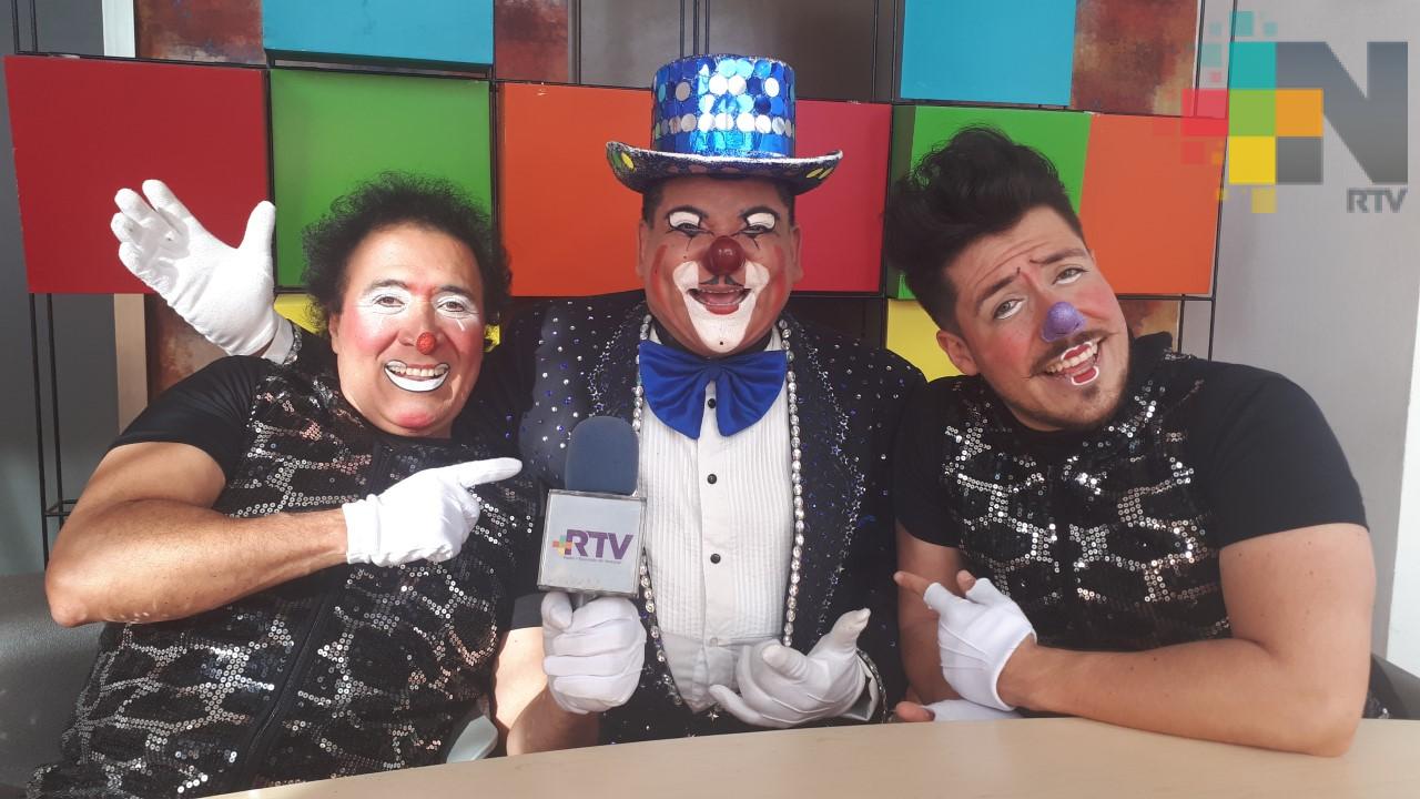 El payaso Alegría quiere ser Rey del Carnaval de Veracruz