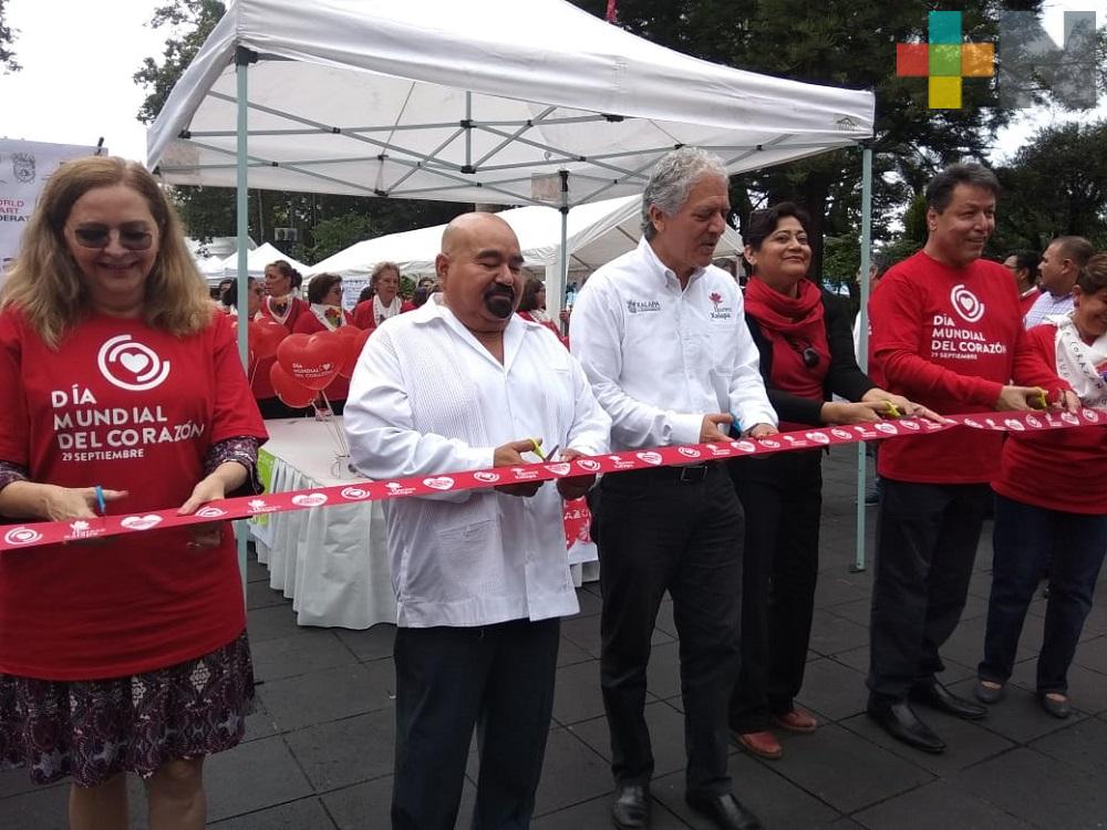 Por el Día Mundial del Corazón, se llevaron a cabo jornadas médicas en Xalapa
