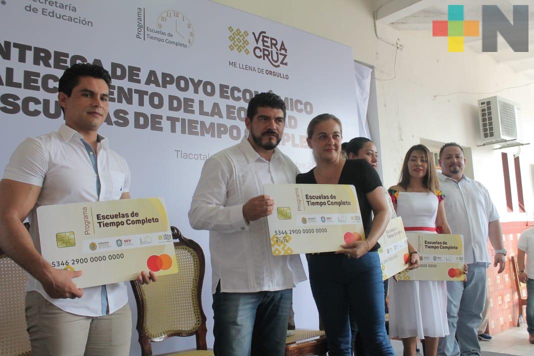 Reciben Escuelas de Tiempo Completo apoyos por más de 29 mdp