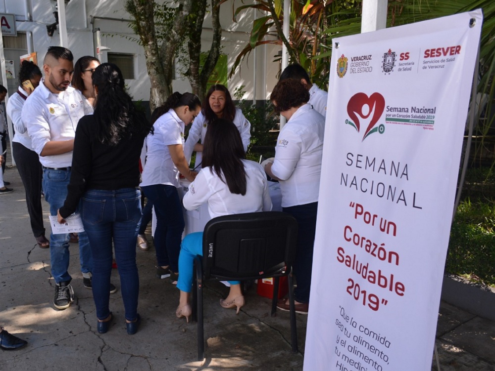 Realiza SS jornadas médicas en la Semana Nacional por un Corazón Saludable 2019