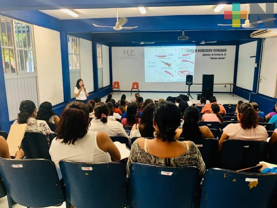 Promueve SEV el cuidado integral de la salud en 691 escuelas