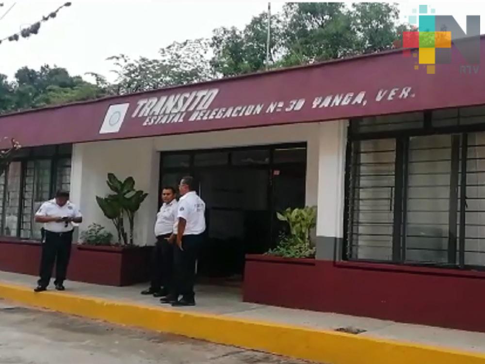Cambian delegados de Tránsito en zona centro de Veracruz