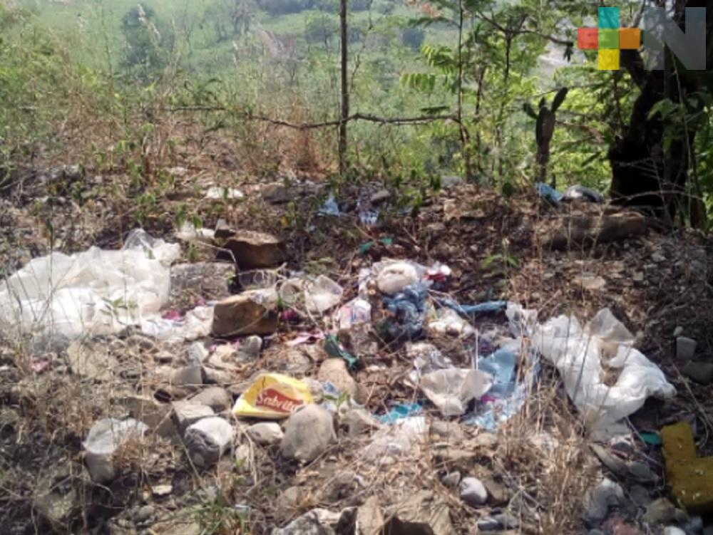 Vidrio y plástico, los principales contaminantes en zona norte de Veracruz