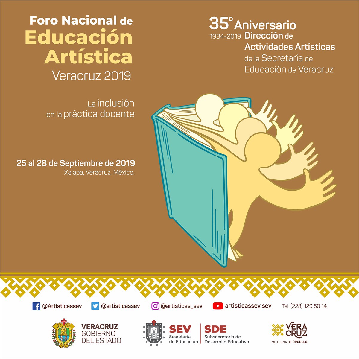 Invita SEV a Foro Nacional de Educación Artística Veracruz 2019