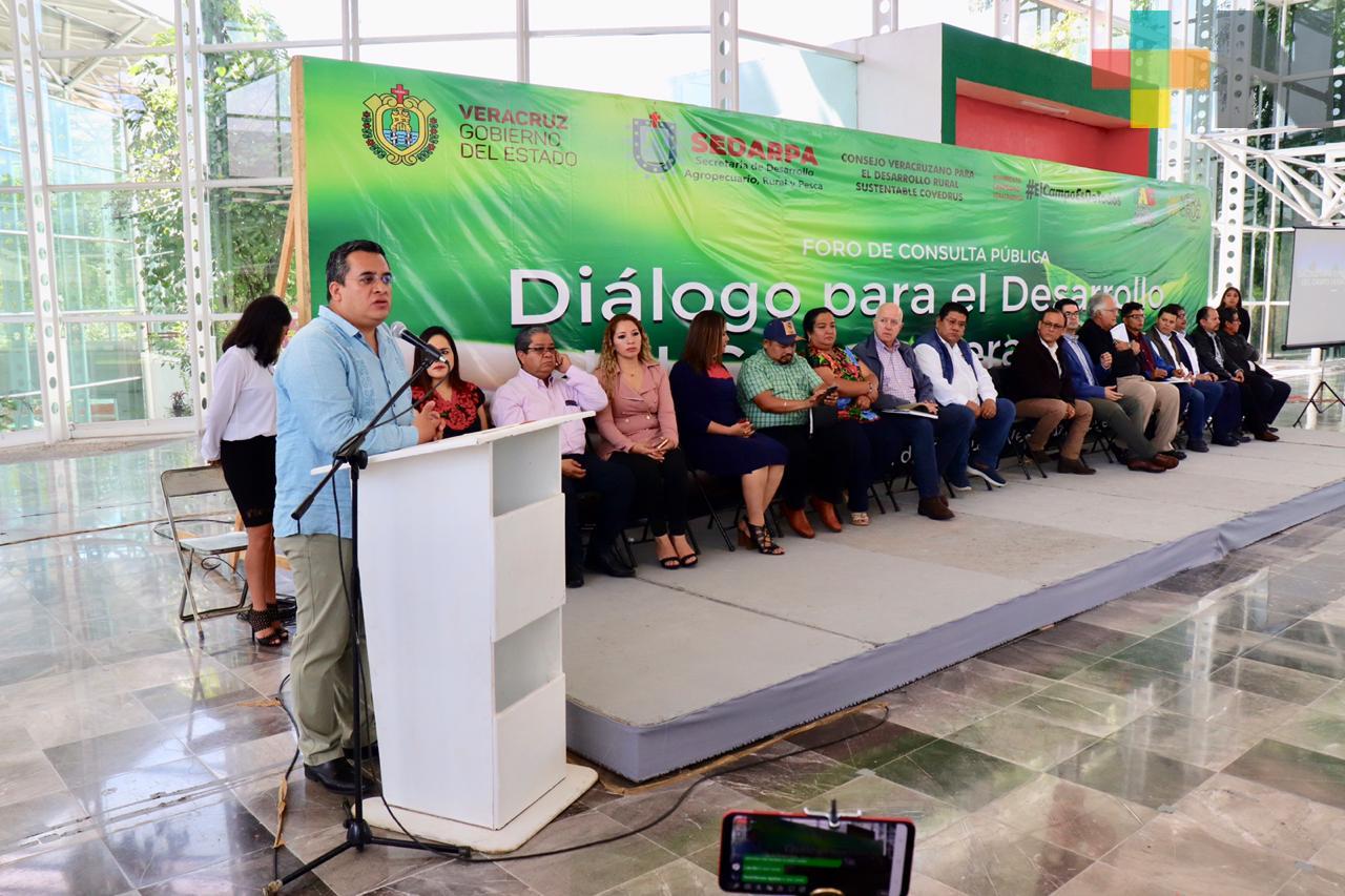 Consolidan alianza productores y Gobierno para convertir a Veracruz en potencia agroalimentaria