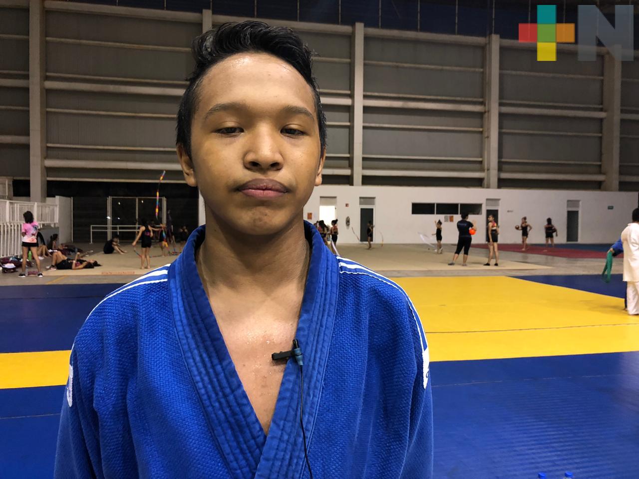 Oswaldo Bravo, con todo al Nacional de Judo