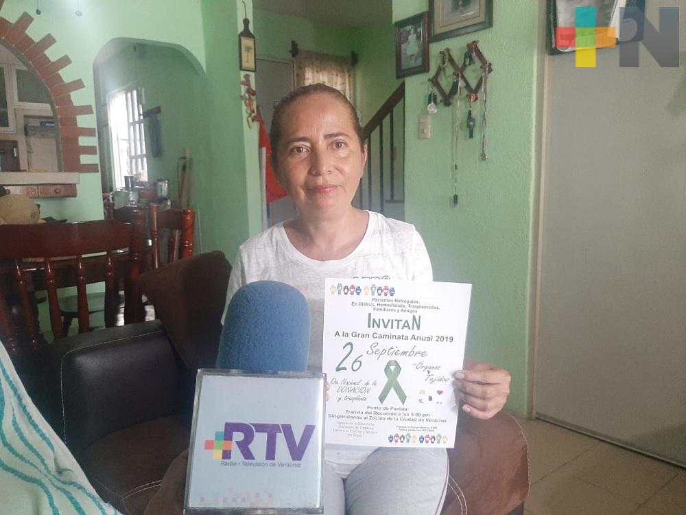 Celebrarán Día Nacional de la Donación de Órganos con caminata en Veracruz puerto