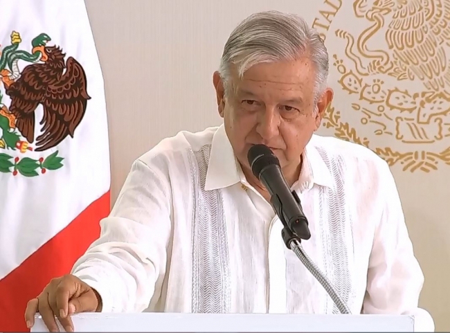 Destaca López Obrador avance de Campeche en seguridad