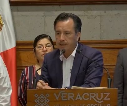 Respalda gobernador Cuitláhuac García al presidente López Obrador, ante los hechos ocurridos en Culiacán