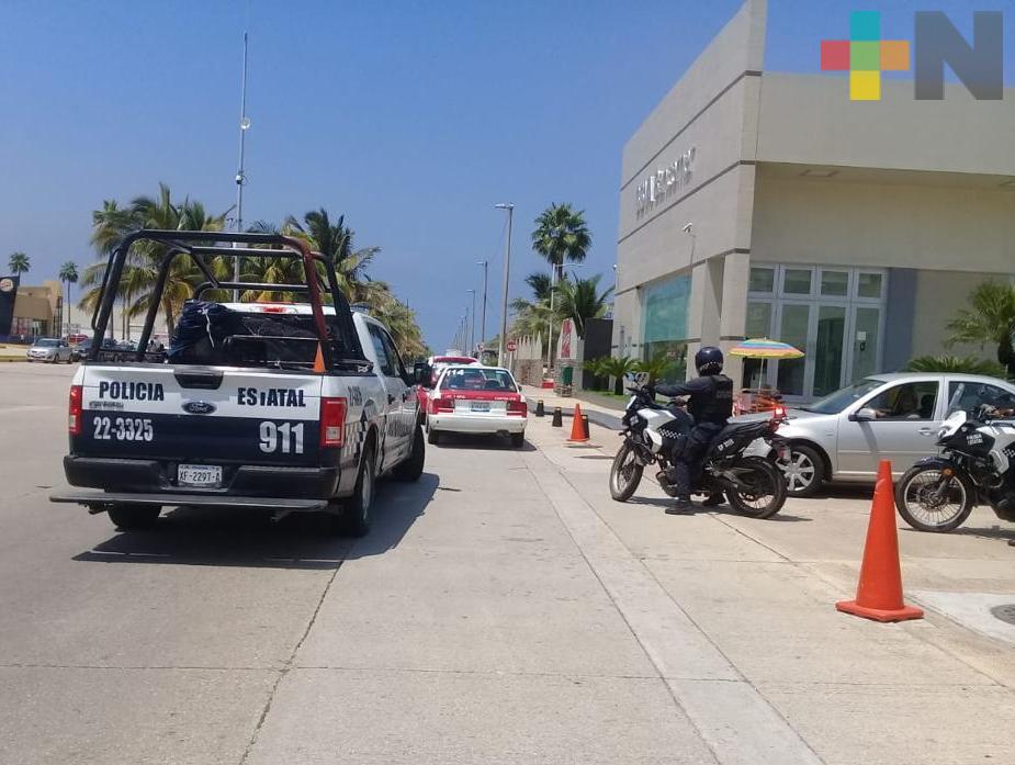 Dos detenidos tras haber asaltado un banco en Coatzacoalcos