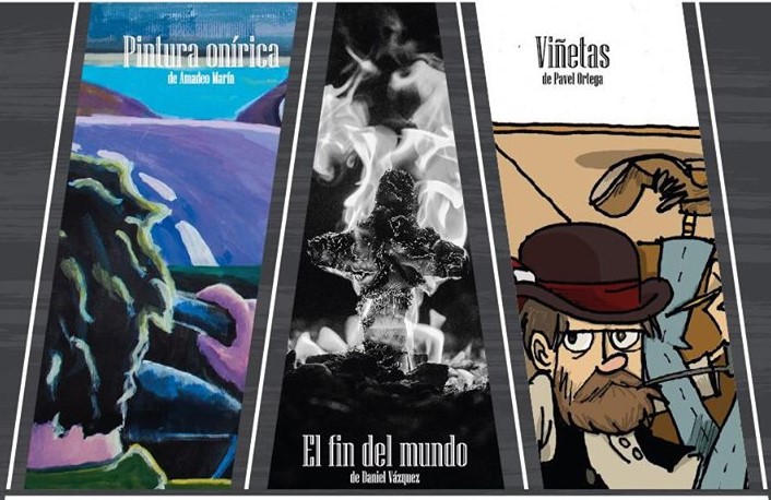 Artistas plásticos muestran sus propuestas en la Galería de la Biblioteca Carlos Fuentes de Xalapa
