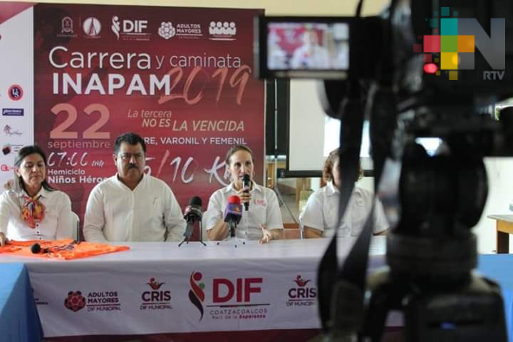 Preparan Carrera Inapam «La Tercera no es la vencida»