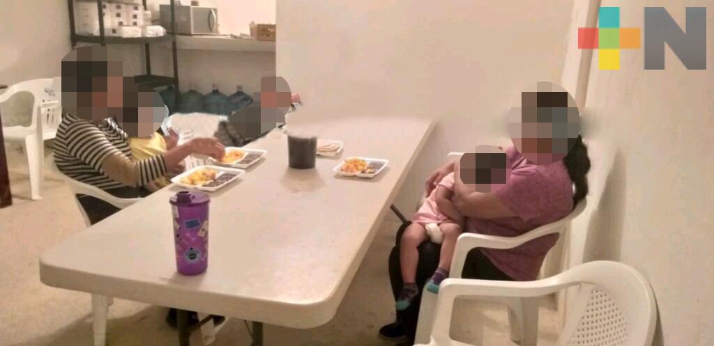 Resguardan SSP y Guardia Nacional a 10 migrantes; un detenido