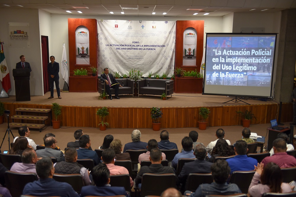 Realizan el foro “La actualización policial en la implementación del uso legítimo de la fuerza”