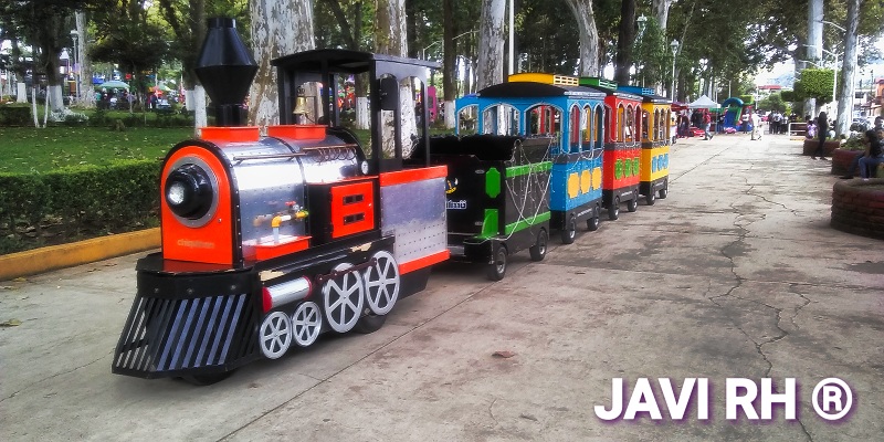 Trenecito en Alameda de Huatusco