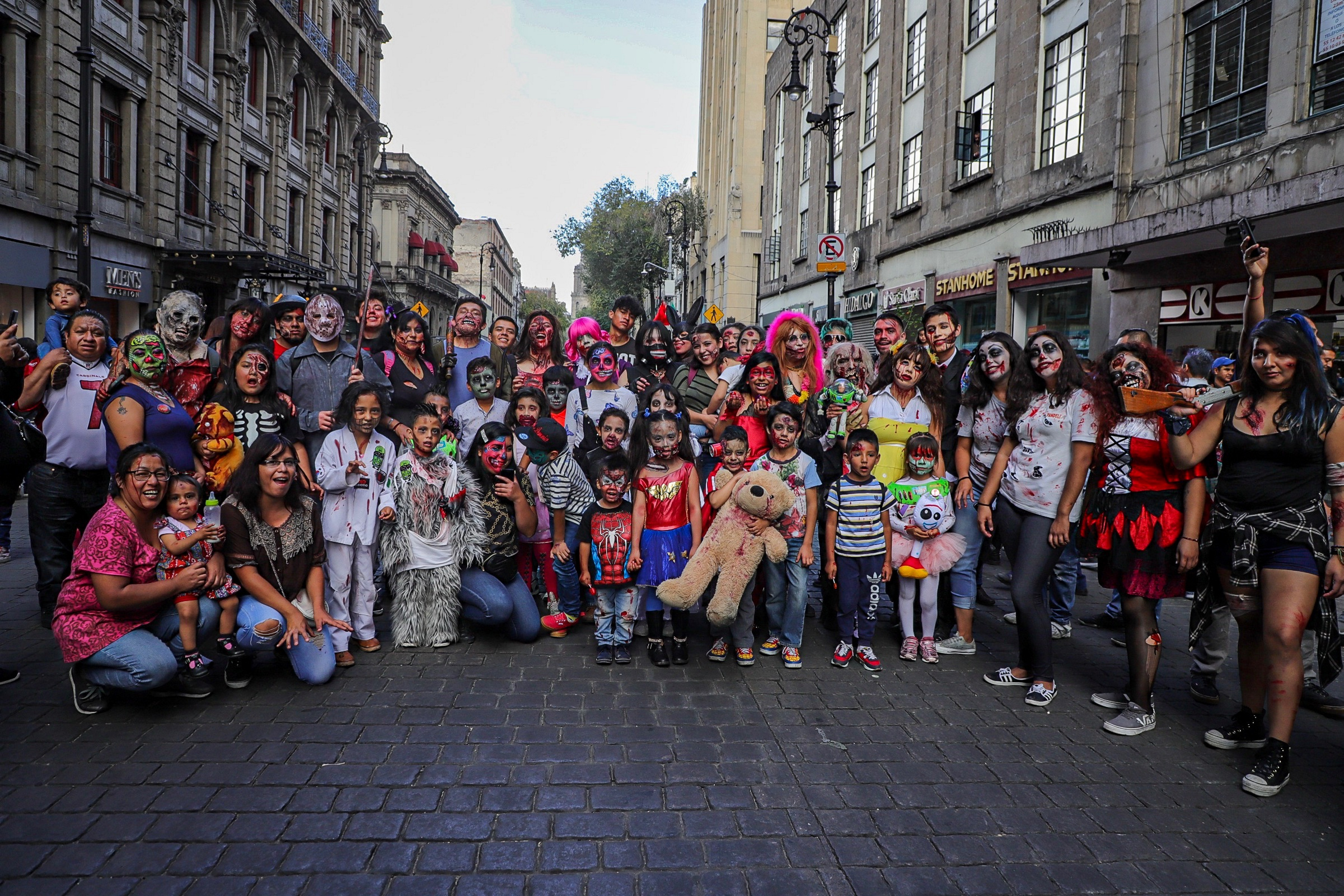 Marcha Zombie en CDMX