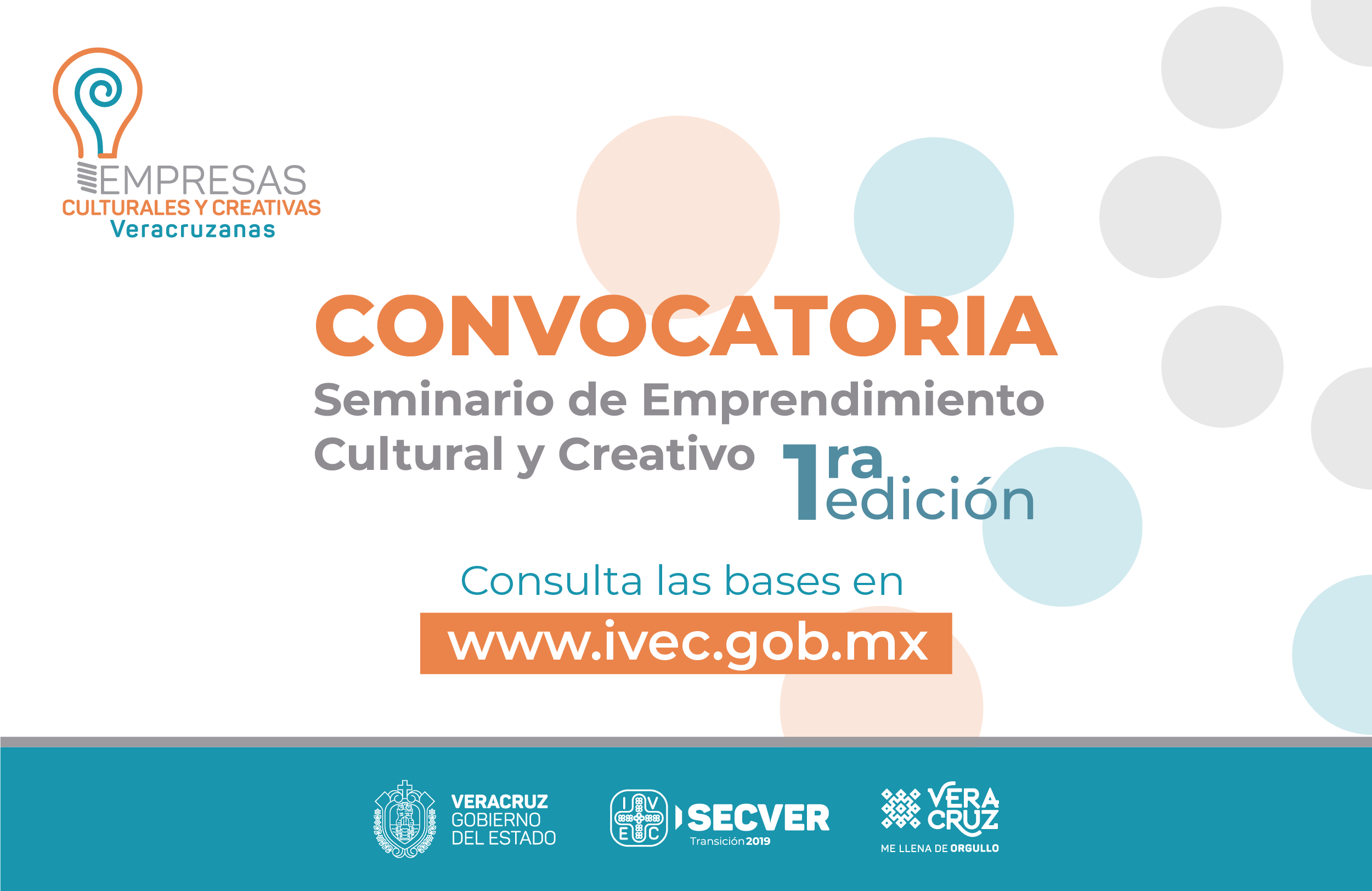 Emite IVEC Convocatoria del Seminario de Emprendimiento Cultural y Creativo