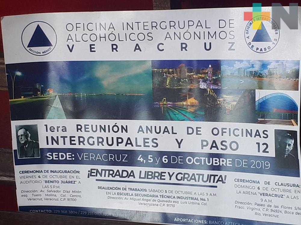 Auditorio Benito Juárez de Veracruz puerto, sede de reunión anual de AA