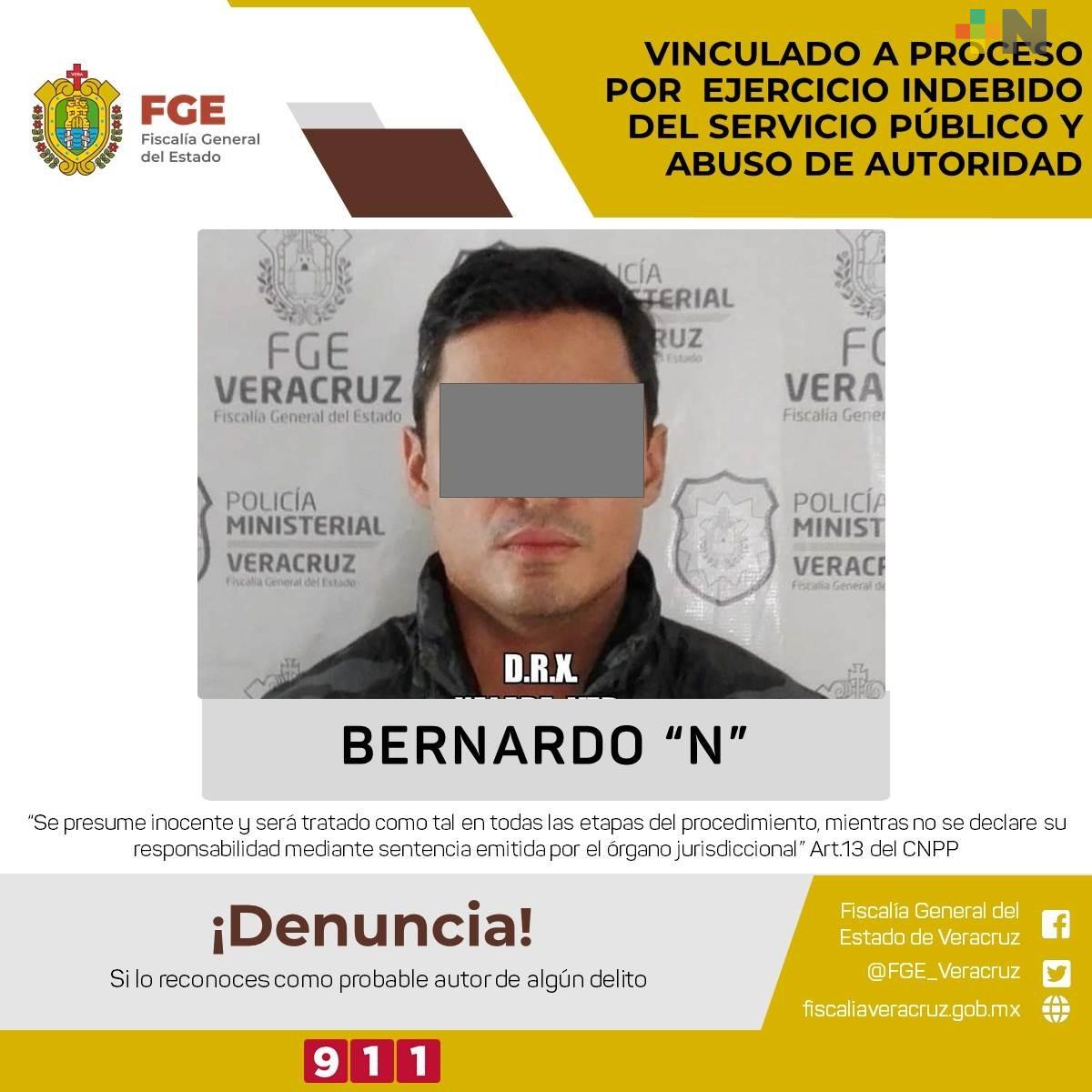 Vincula Juez a proceso a Bernardo “N”