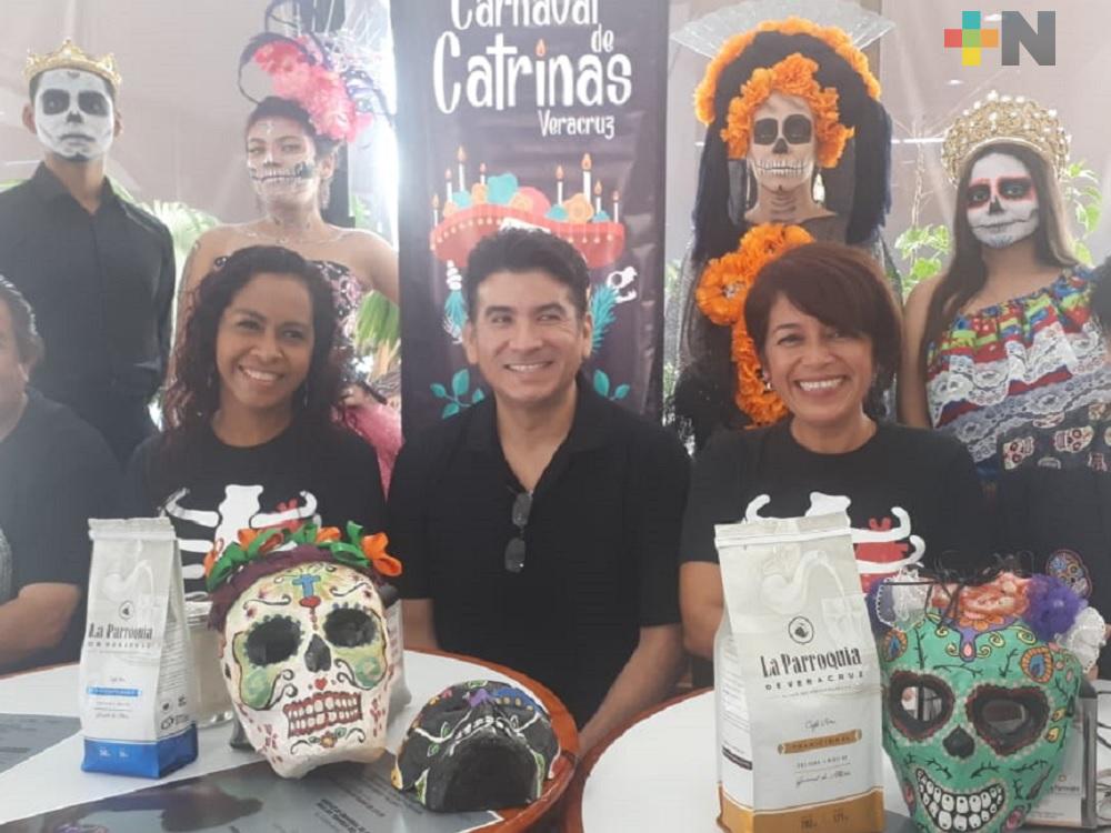 Carnaval de Catrinas recorrerá calles del Centro Histórico del municipio de Veracruz