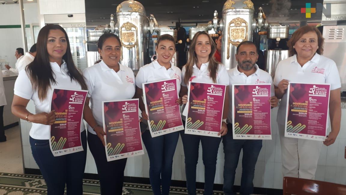 Medellín de Bravo se une a las acciones contra el cáncer de mama; invita carrera 5 K con causa