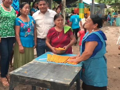 Celebran a San Lucas Evangelista en Poblado Tres, municipio de Tres Valles