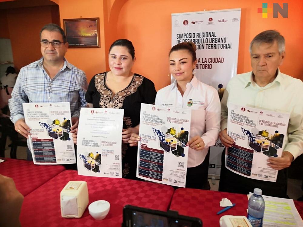 Coatzacoalcos y Minatitlán realizarán simposio regional de desarrollo urbano y planeación territorial