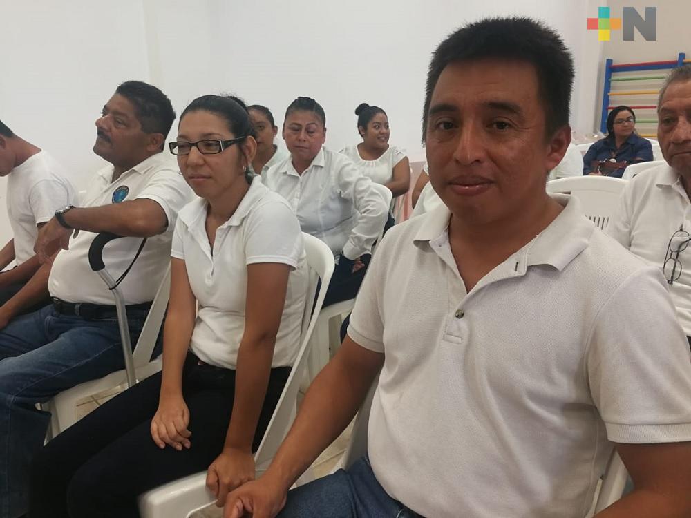 Concluyen curso de atención personas con discapacidad en Coatzacoalcos
