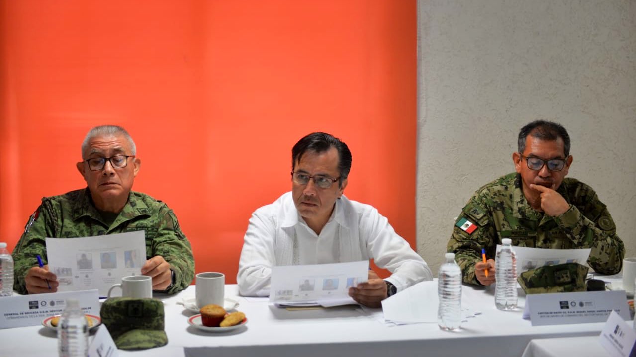 Presenta Cuitláhuac resultado de operativos en mesa de seguridad en El Higo