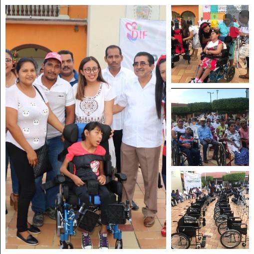 Entregan aparatos funcionales en Chacaltianguis