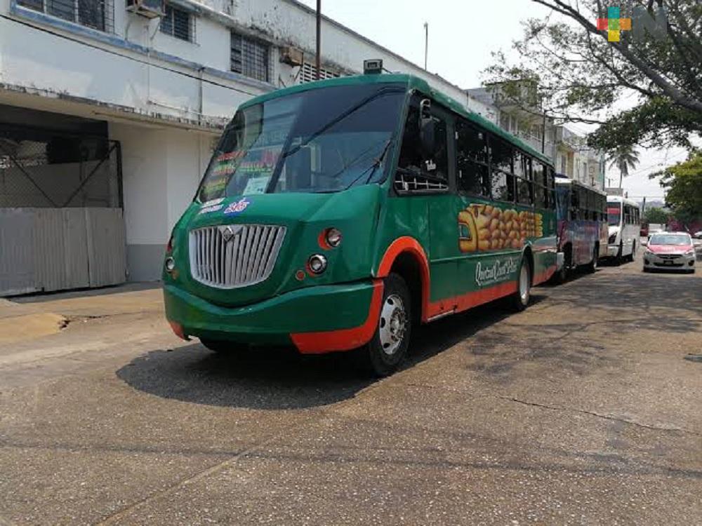 En Coatzacoalcos instalarán botones de pánico en paradas de camiones