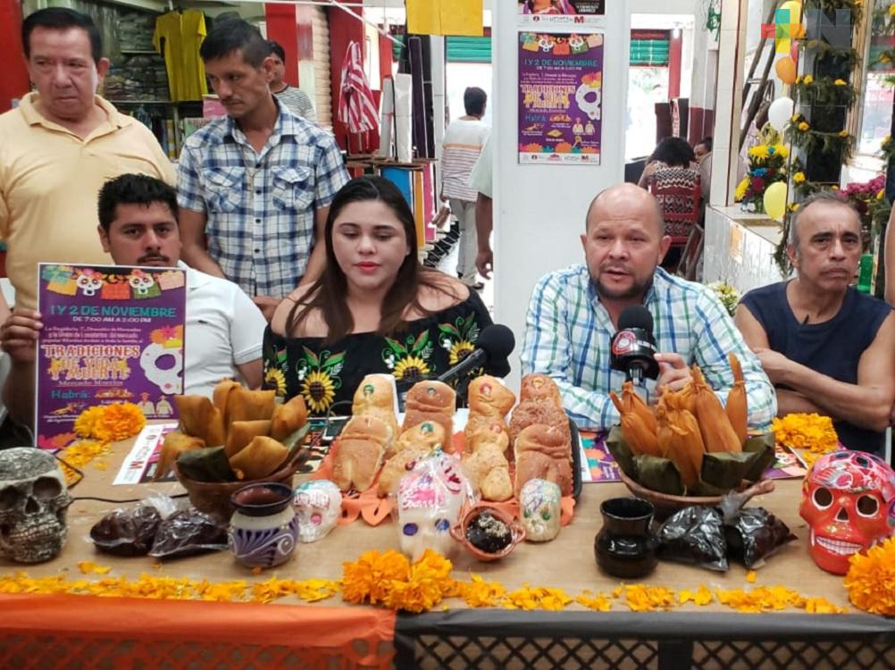 En mercado Morelos de Coatzacoalcos realizarán actividades alusivas al Día de Muertos