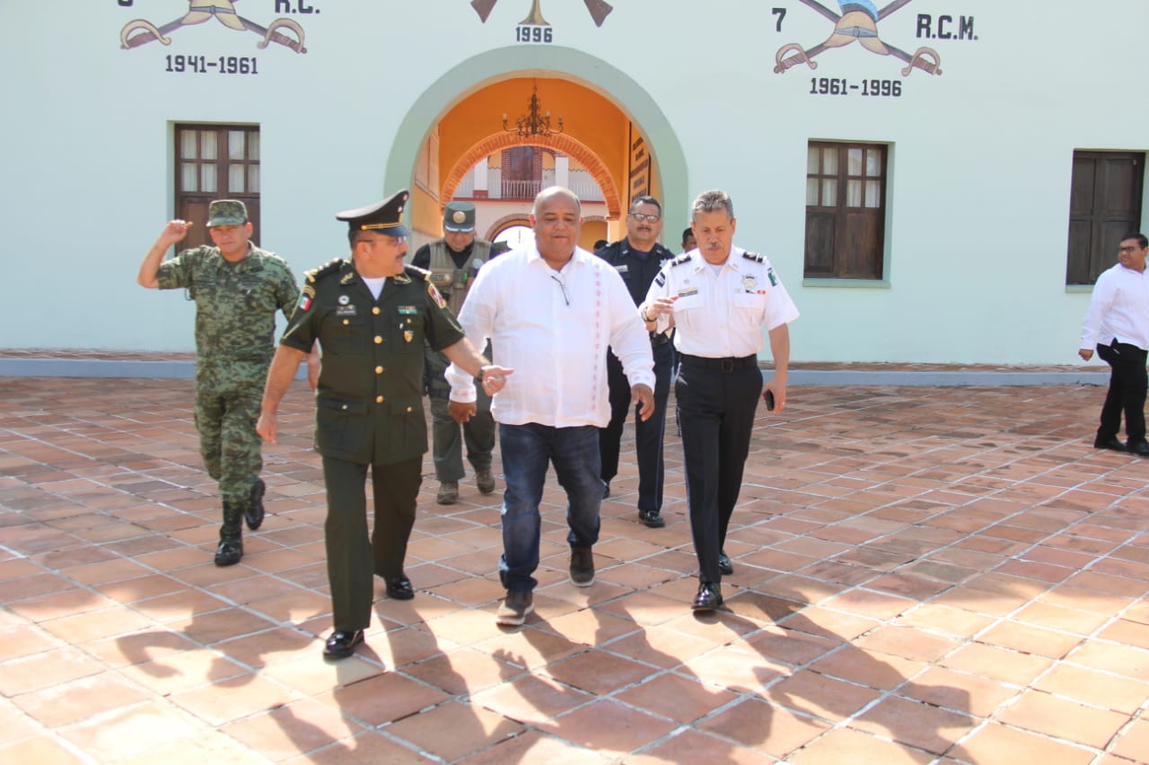 Revisan operativos de seguridad en la región de Martínez de la Torre