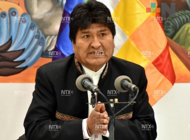 Declaran triunfo de Evo Morales tras conteo total de votos