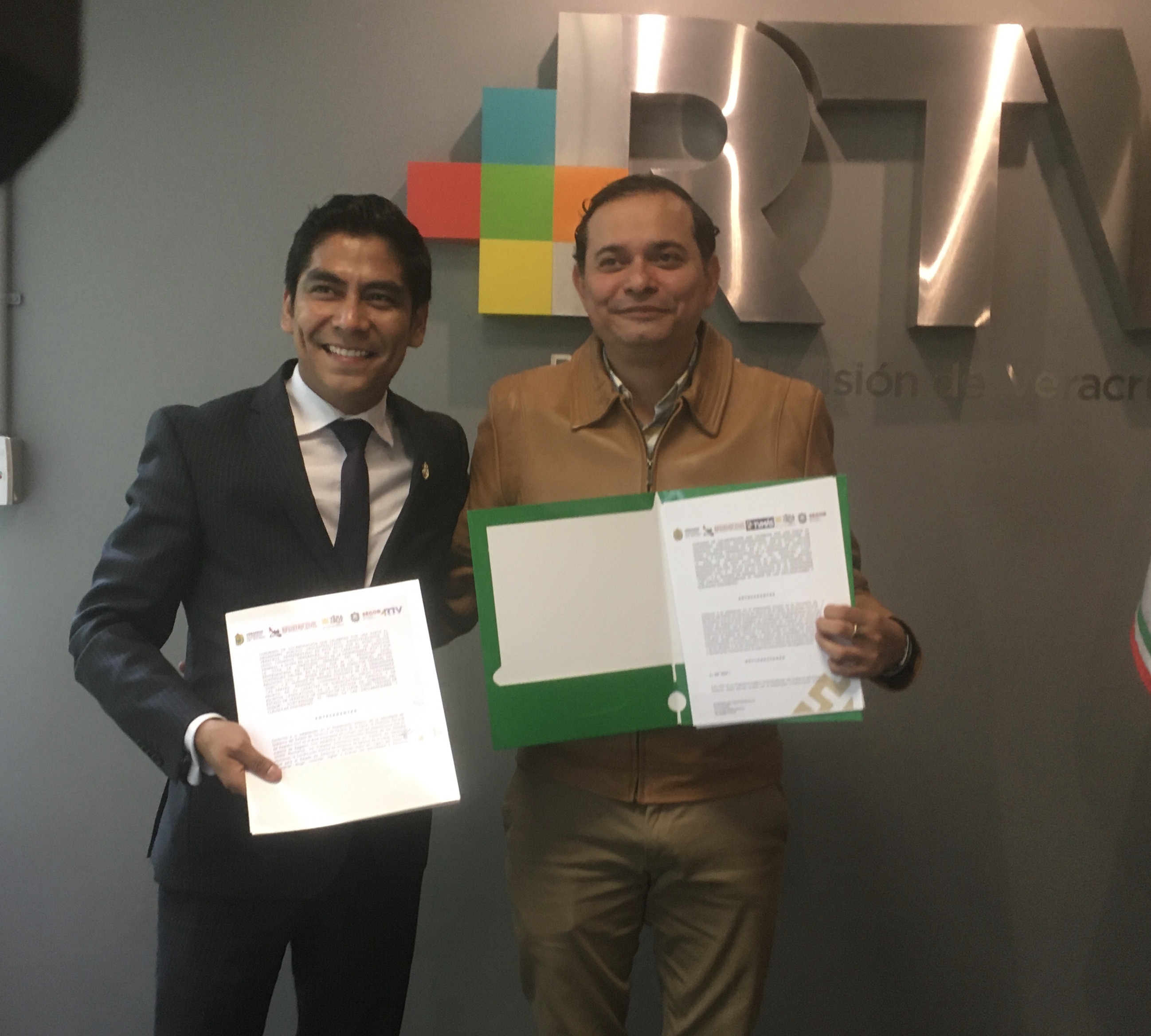 Signa Registro Civil del estado de Veracruz convenio con Radiotelevisión de Veracruz