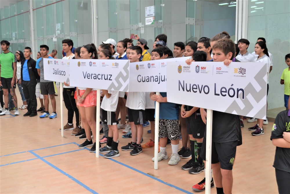 Inauguraron Campeonato Nacional de Squash 2019