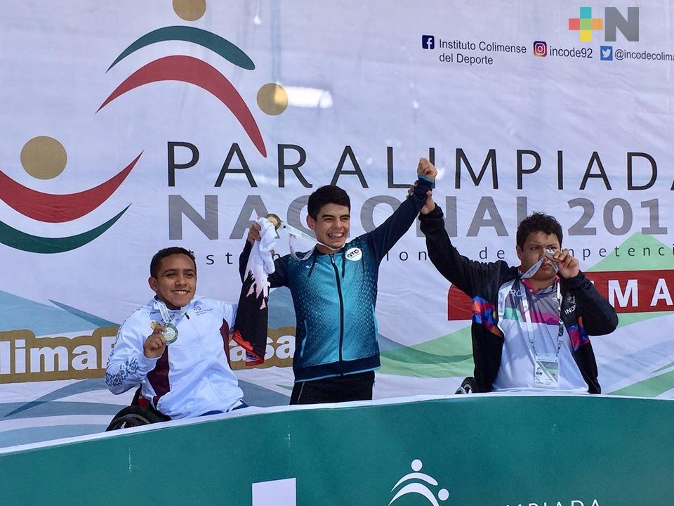 Atletas veracruzanos obtienen 70 medallas en Paralimpiada Nacional 2019, en Colima