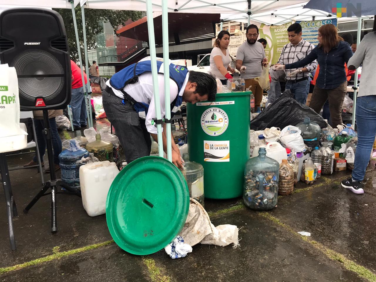 Colecta SEDEMA 30 toneladas de residuos con el Tercer Reciclón 2019