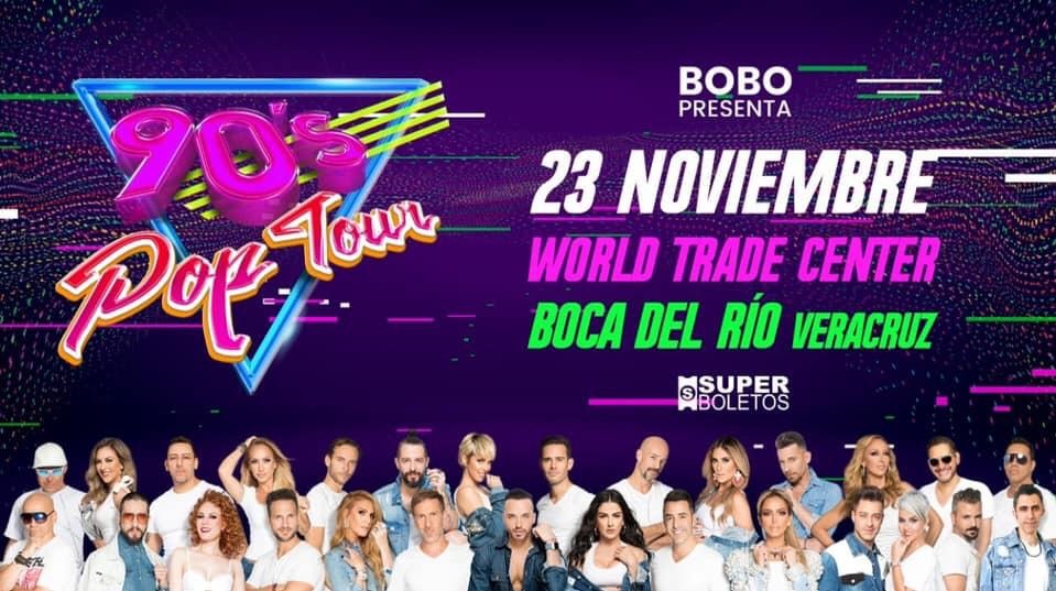 Regresa a Veracruz, 90’s Pop Tour